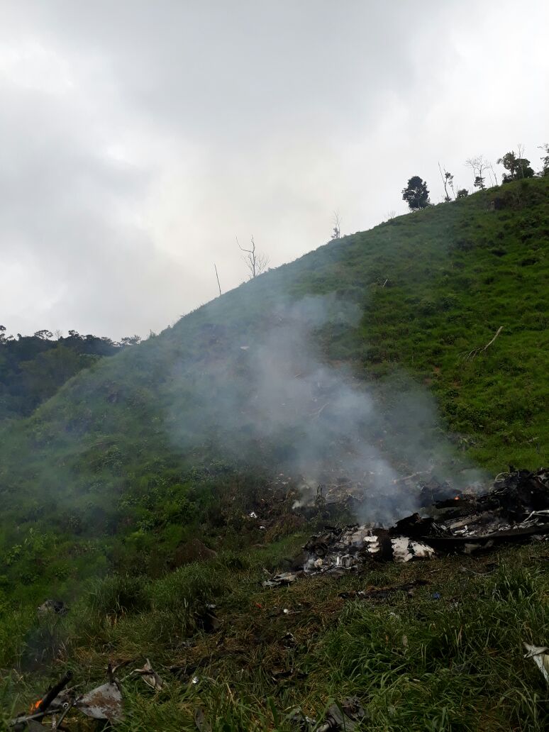 Colombian military helicopter crashes, killing 3