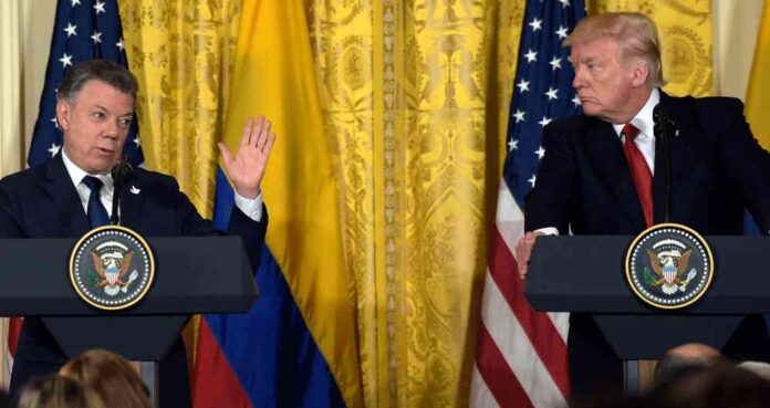 On video | «Santos handed Colombia over to the FARC and drug cartels»: Donald Trump