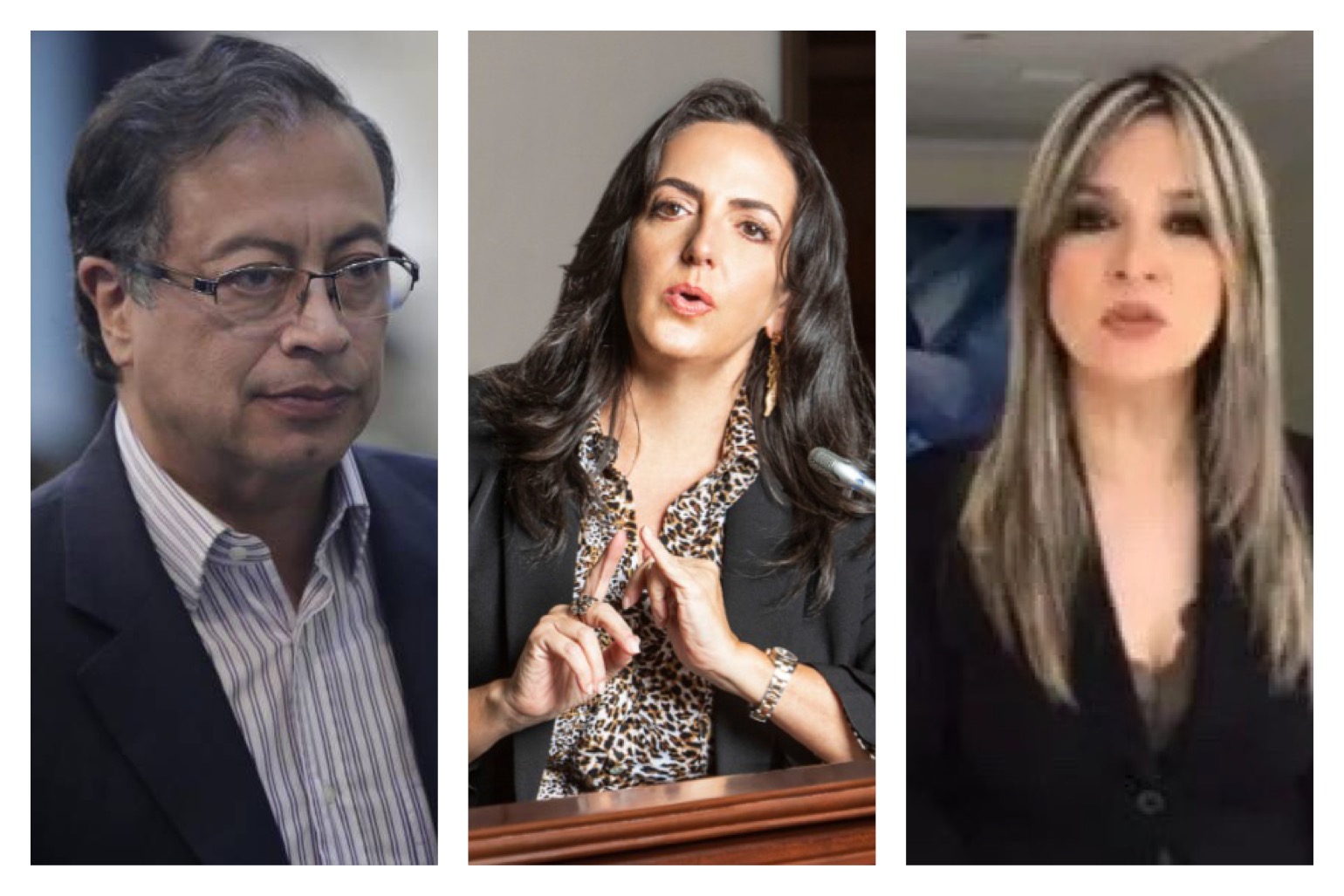 María Fernanda Cabal defiende a Vicky Dávila de las amenazas de Gustavo Petro