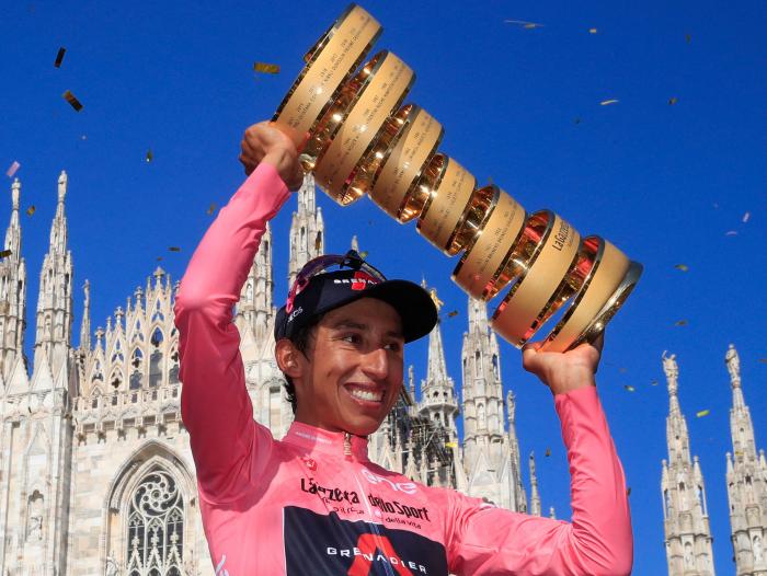Cool and composed Bernal claims victory in Giro d’Italia