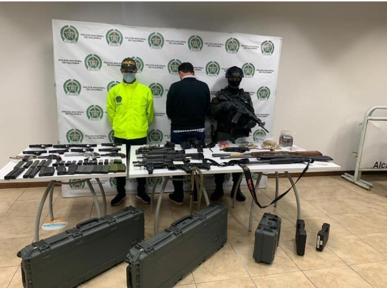 Alias ´Falcon´ top financial leader of the Gulf Clan was captured in Rionegro, Antioquia.