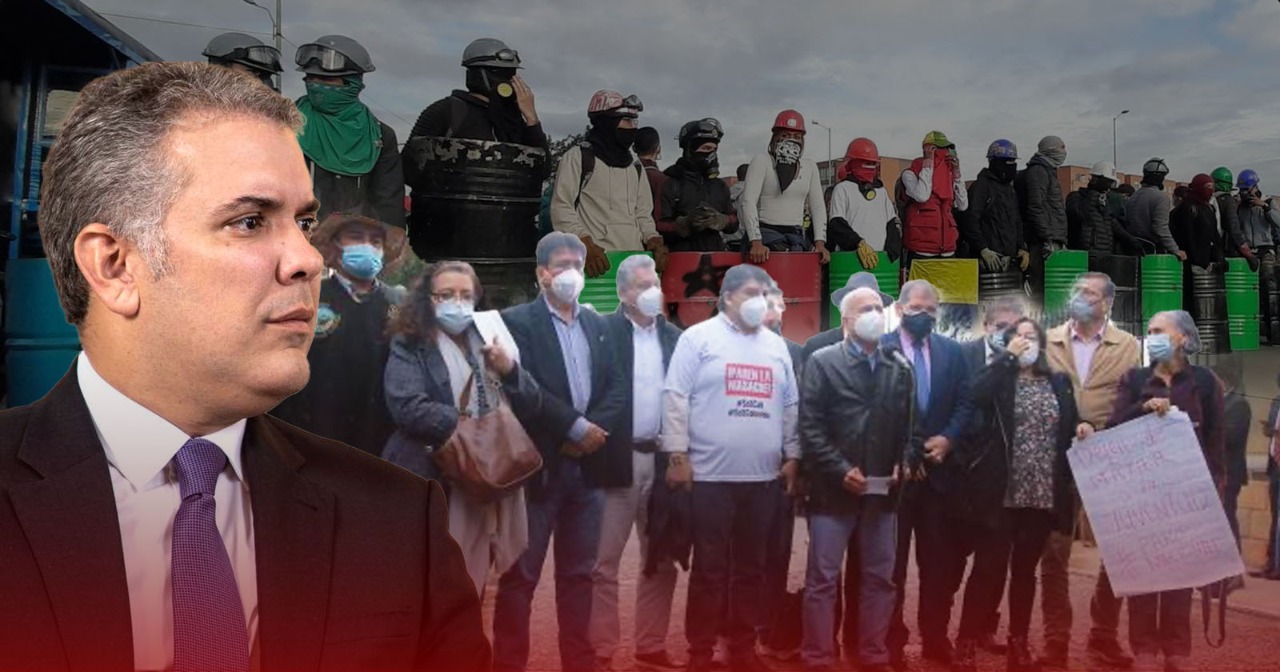 A los del paro no les interesa dialogar, solo destruir