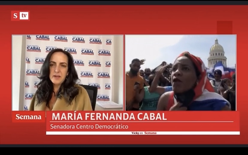 “Yo todos los días, a las cuatro de la mañana, oro y le doy gracias a Dios” senadora María Fernanda Cabal