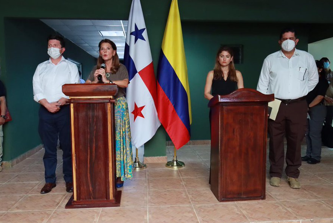Colombia y Panamá buscan luchar contra el flagelo de la migración ilegal
