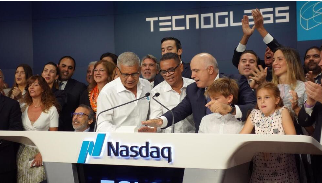 Colombia en Nasdaq. Tecnoglass tocó la campana por segunda vez.