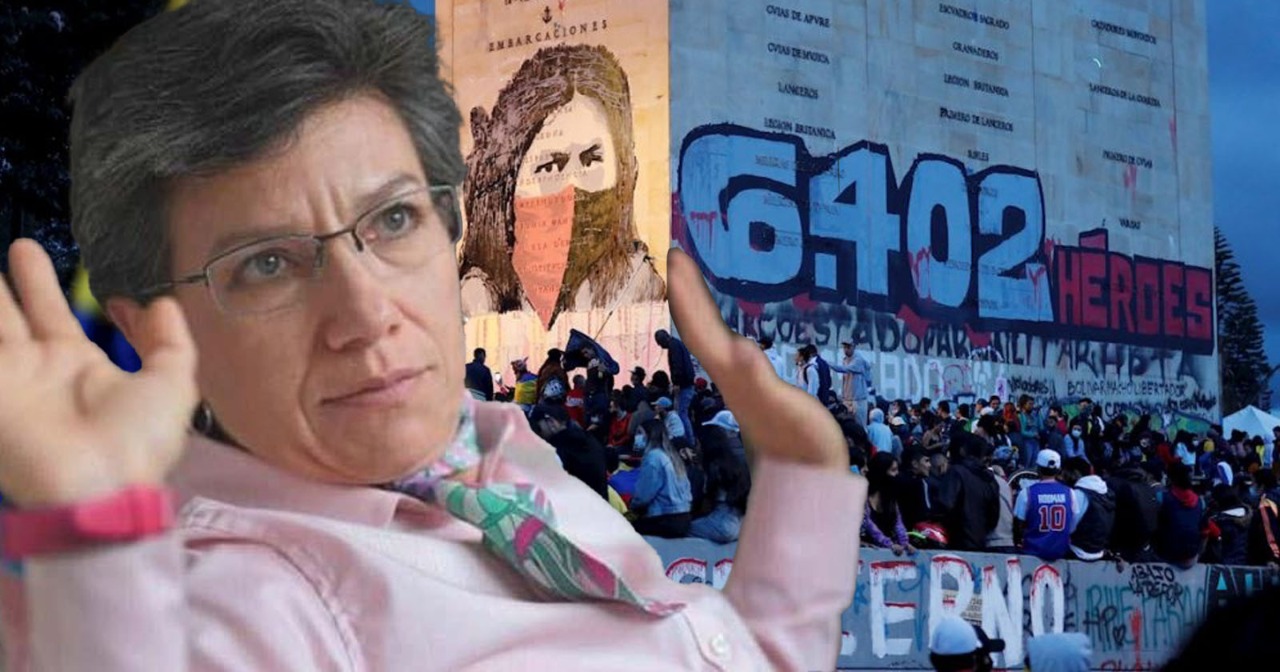 Monumento a los Héroes: Una afrenta a la institucionalidad y una oda a la destrucción y el caos