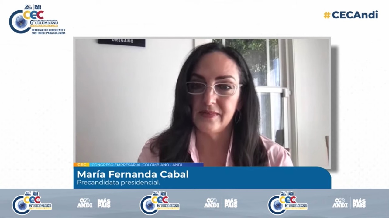 «Libertad, orden y justicia»así fue el discurso de Cabal ante Congreso Empresarial de la ANDI
