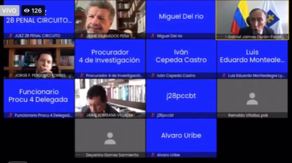 Se demuestra una vez más que Álvaro Hernán Prada no buscó a ningún testigo para favorecer al expresidente Uribe