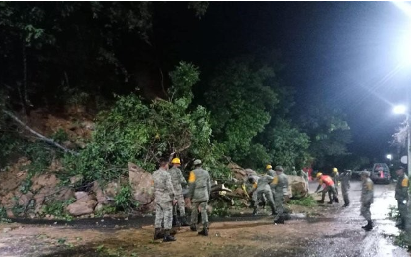 Terremoto de magnitud de 7.1 sacude a México.