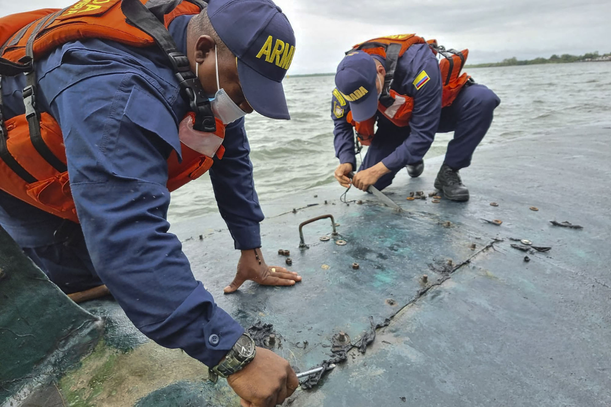 Colombian military seizes submarine with 5M worth of cocaine
