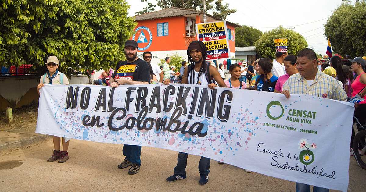 ‘They put a gun to my head’: Colombian anti-fracking activist tells of ordeal