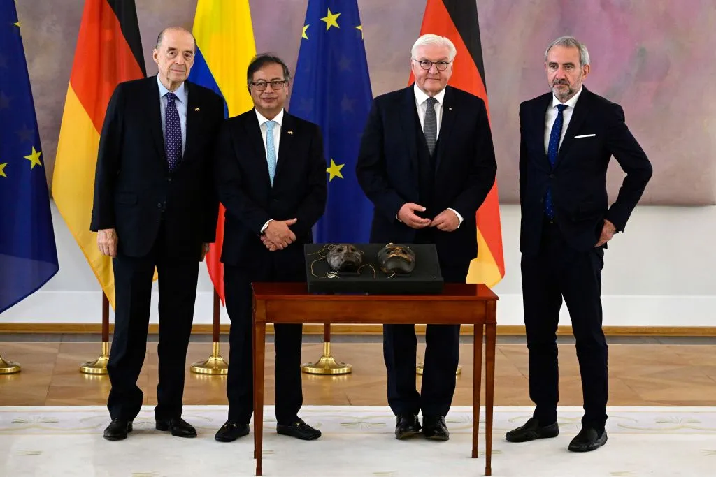 Germany Returns Two Sacred Indigenous Masks to Colombia in a Repatriation Effort