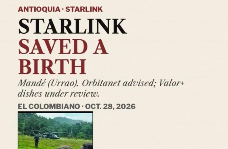 Starlink telehealth saved a high-risk birth in rural Antioquia — and a connected purchase is under scrutiny